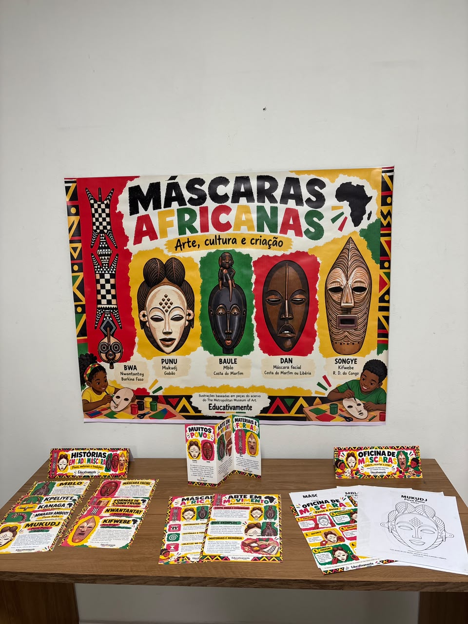 Kit Máscaras Africanas